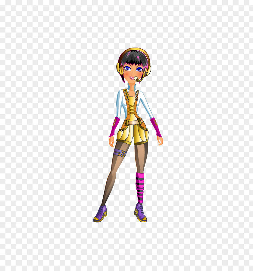 Dress Up Game Figurine Cartoon Joint Action & Toy Figures PNG