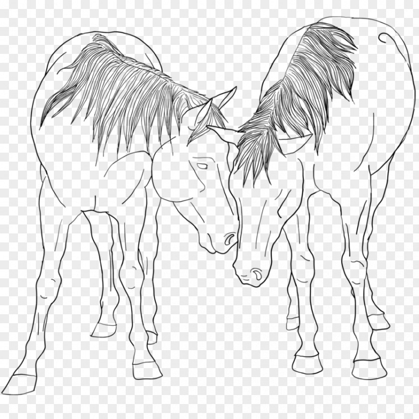 Mustang Mane Foal Mule Bridle Stallion PNG