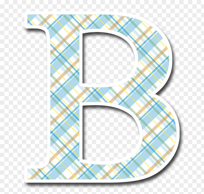 Plaid Alphabet Letter Tartan Pattern PNG