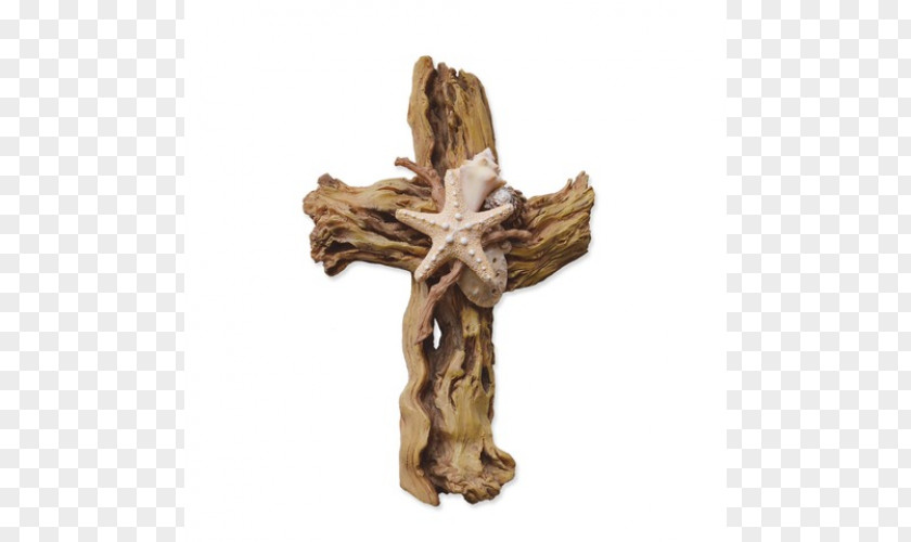 Seashell Crucifix Driftwood Amazon.com Christian Cross PNG