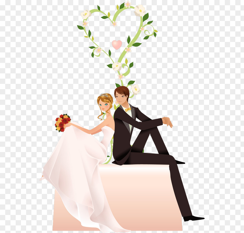 Wedding Invitation Bridegroom Animation PNG