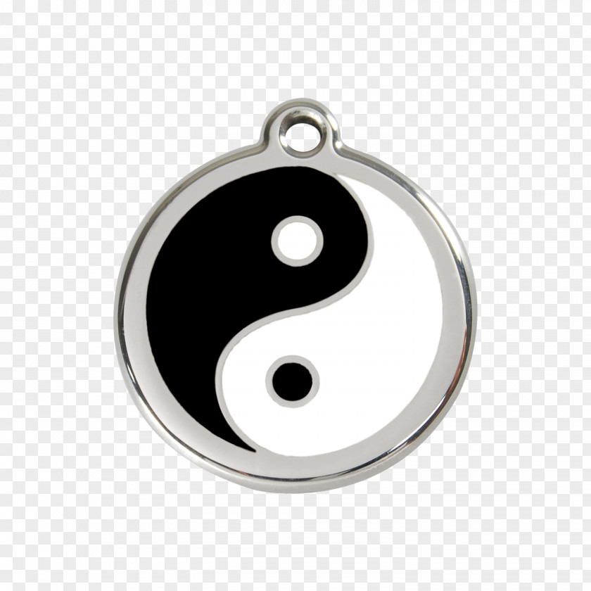 Yin-yang Symbol Dog Collar Dingo Pet Tag PNG