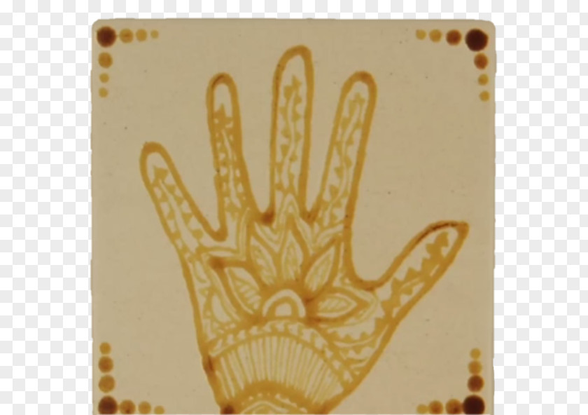 Henna Hand Finger Font PNG