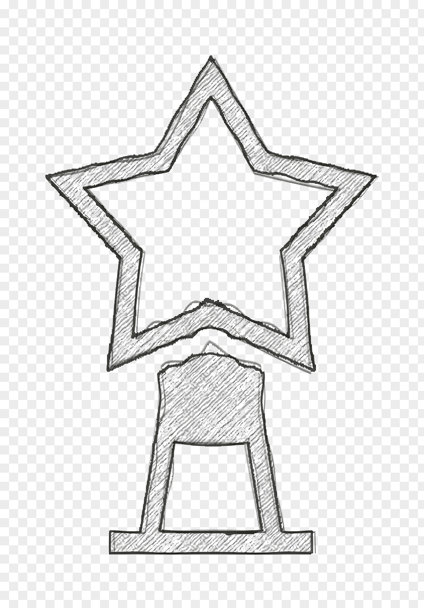 Symbol Line Art Award Icon Honor PNG