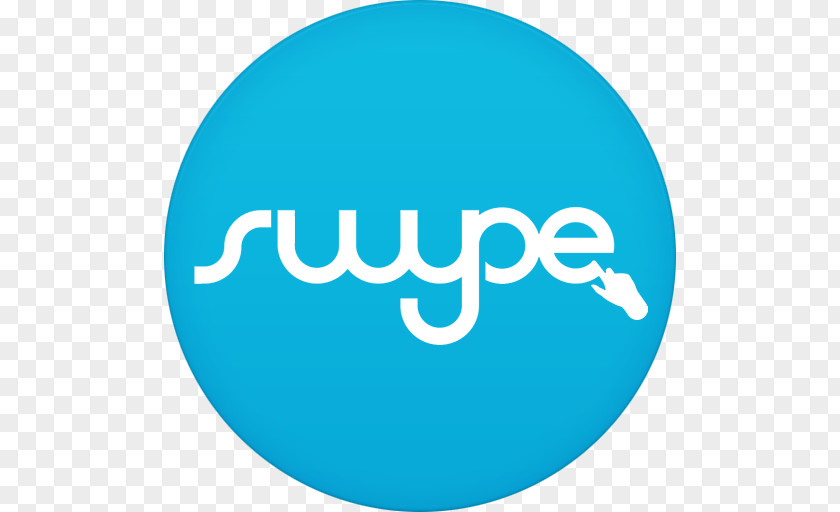 Swype 2 Blue Area Text Brand PNG