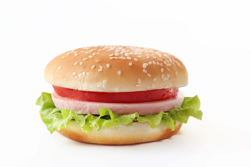 Burger Hamburger Fast Food Breakfast Sandwich Jam Cheeseburger PNG