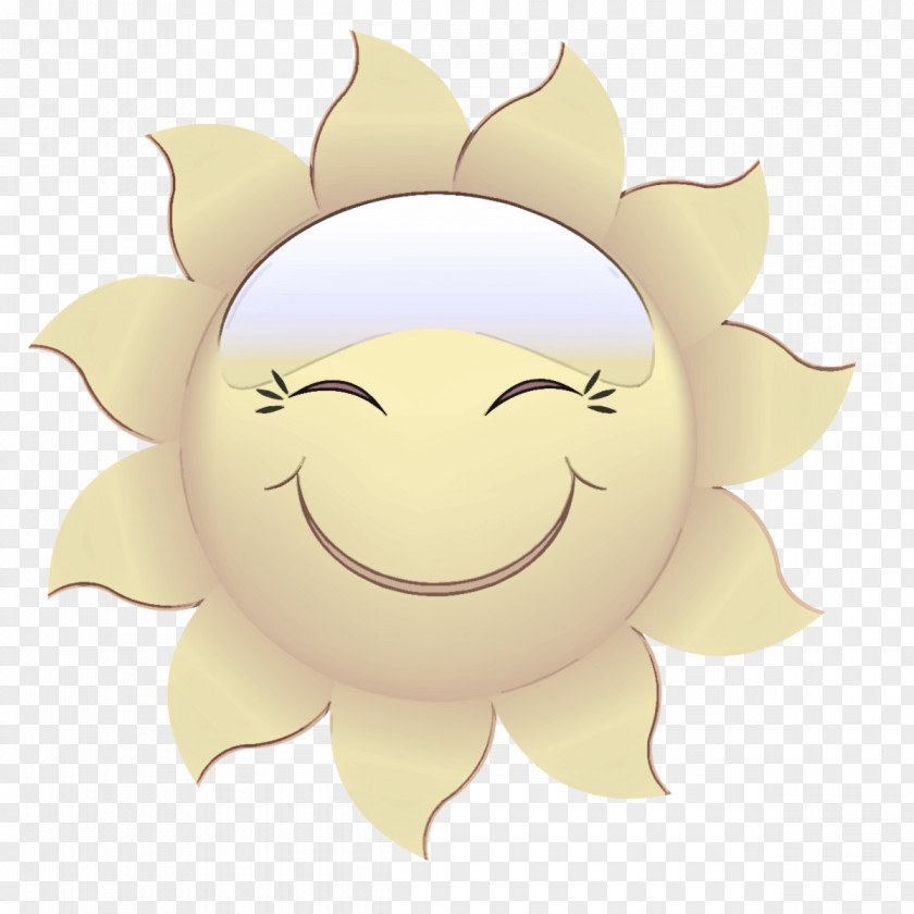 Cartoon Yellow Smile Star PNG