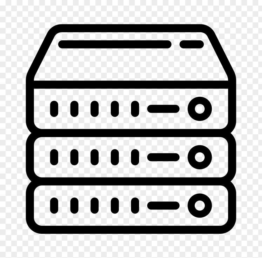 Computer Servers Database Server Rack Unit 19-inch PNG