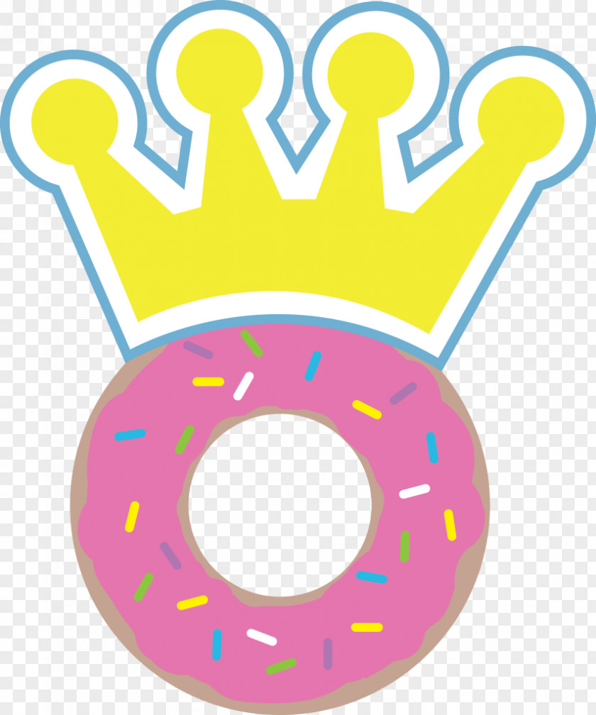 Creative Yellow Crown Donuts Restaurant Donut King River Burgers PNG