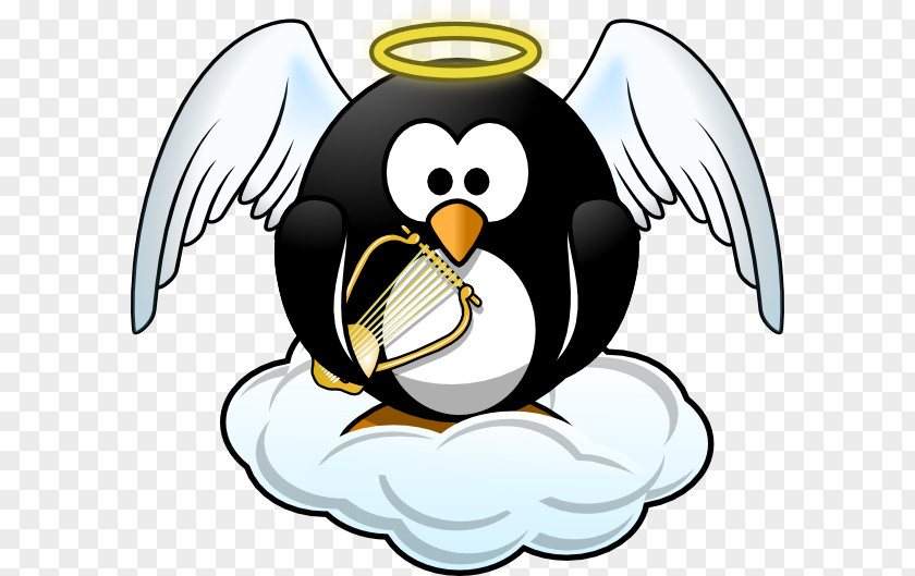 Free Cliparts Heaven Penguin Angel Clip Art PNG