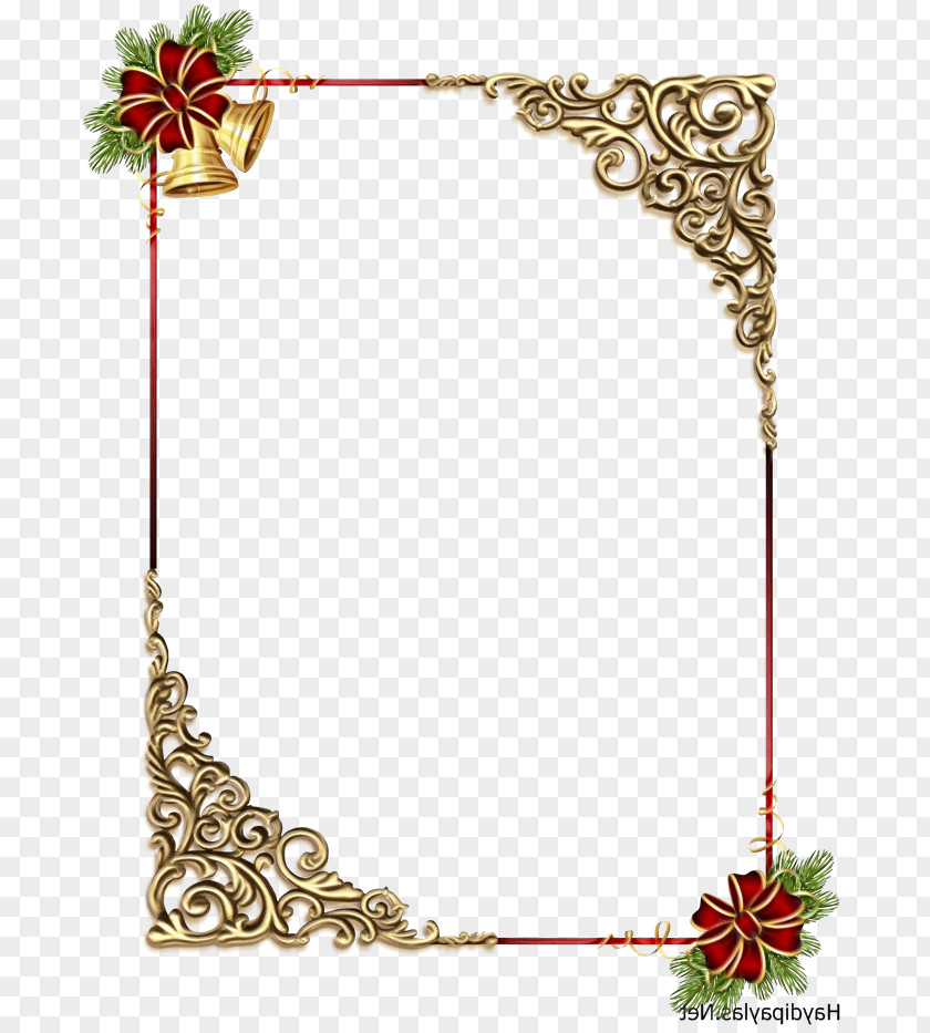 Interior Design Ornament Christmas Card Frame PNG