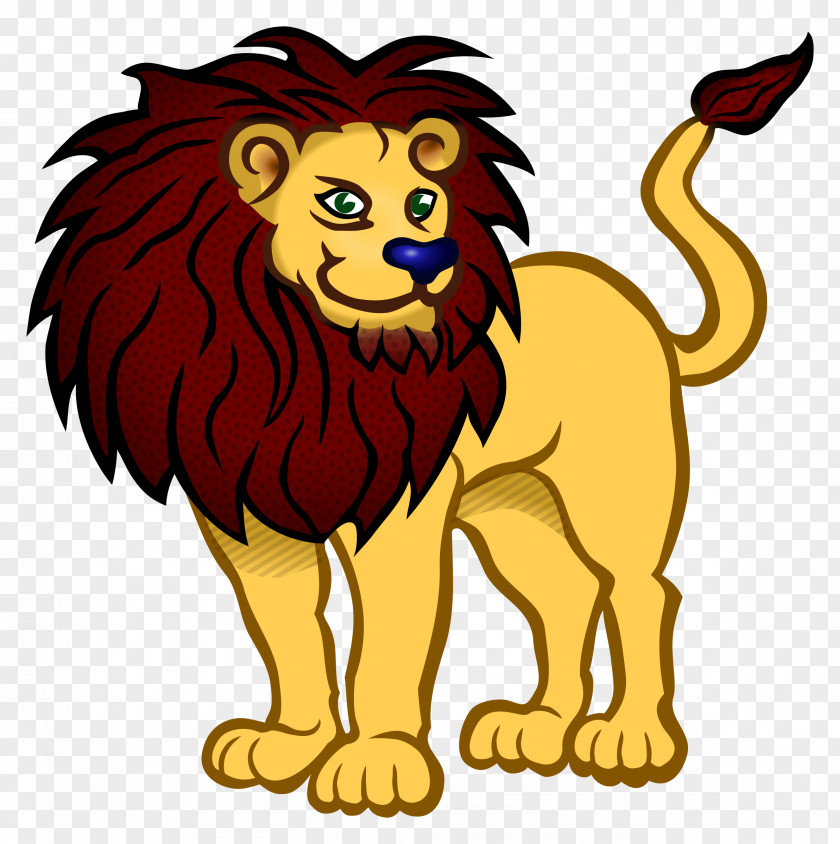 Lion Animal Clip Art PNG