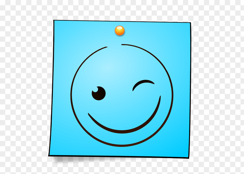 Post It Emoticon Smiley PNG