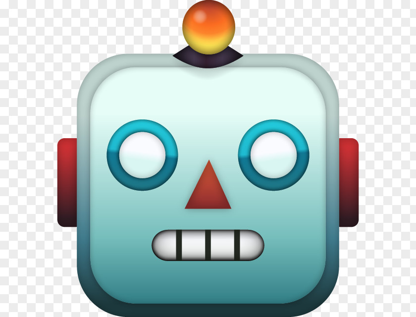 Robot IPhone Emoji Sticker Clip Art PNG