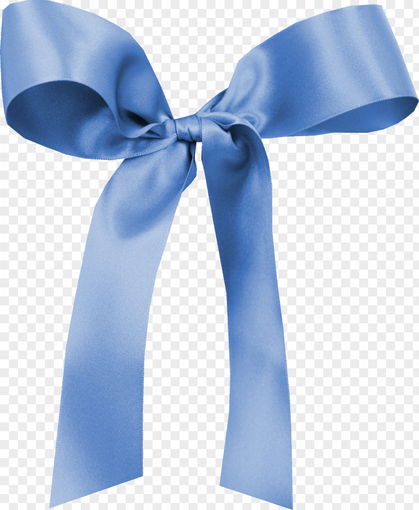 Satin Towel Bow Tie Duvet Blue PNG