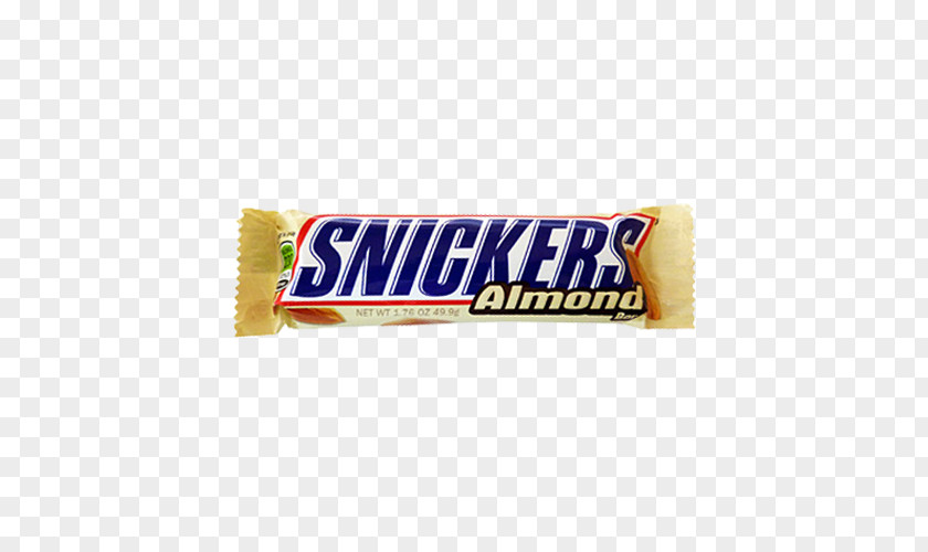 Snickers Chocolate Bar Almond Crunch PNG