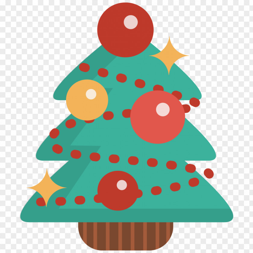 Cute Holiday Cliparts Santa Claus Christmas Tree Clip Art PNG
