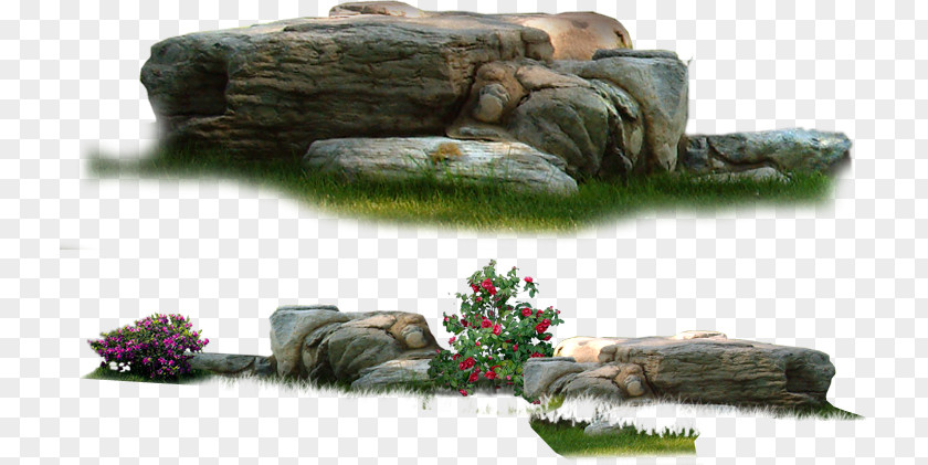 Garden Park Landscape Stone Nature PNG