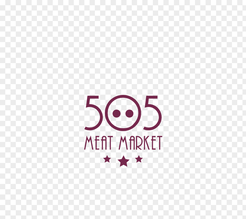 Meat Market Logo Brand Pink M Font PNG