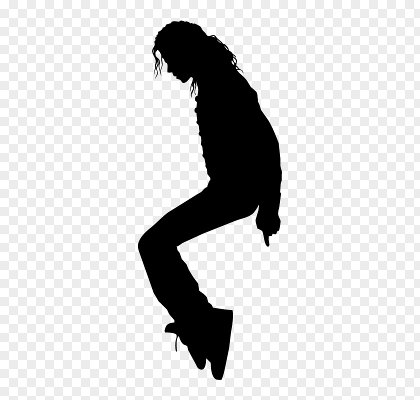 Michael Jackson Silhouette Moonwalk Wall Decal Sticker PNG