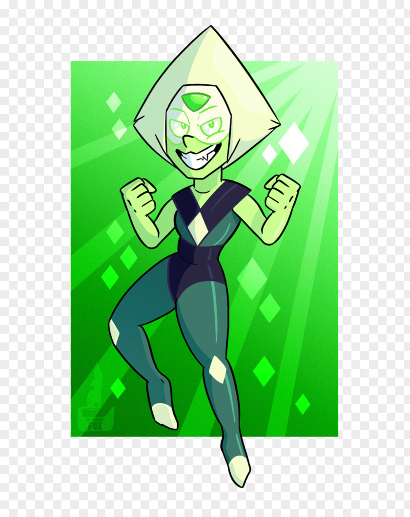 Peridot Rose Quartz Fan Art Ruby PNG