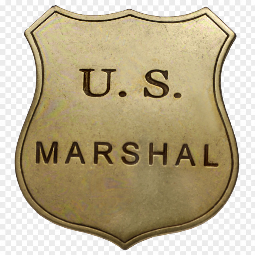 Sheriff Tombstone American Frontier Badge United States Marshals Service PNG