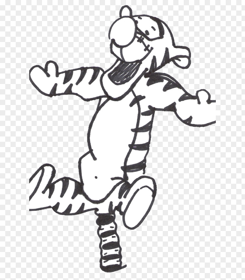 Winnie The Pooh Tigger Winnie-the-Pooh Black And White Piglet Coloring Book PNG