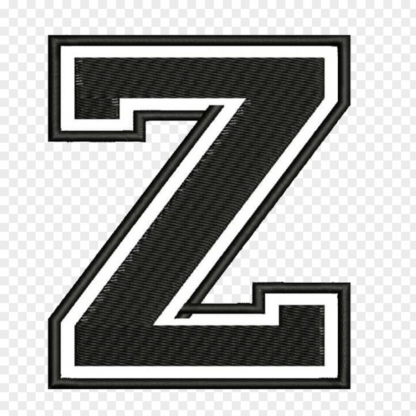 Letter Z Lindale Varsity Printing Font PNG