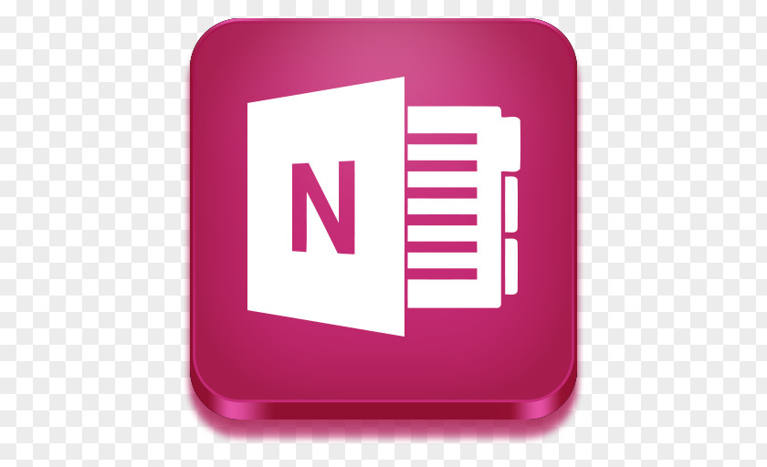 Onenote Icon Microsoft OneNote Office 2013 Application Software PNG