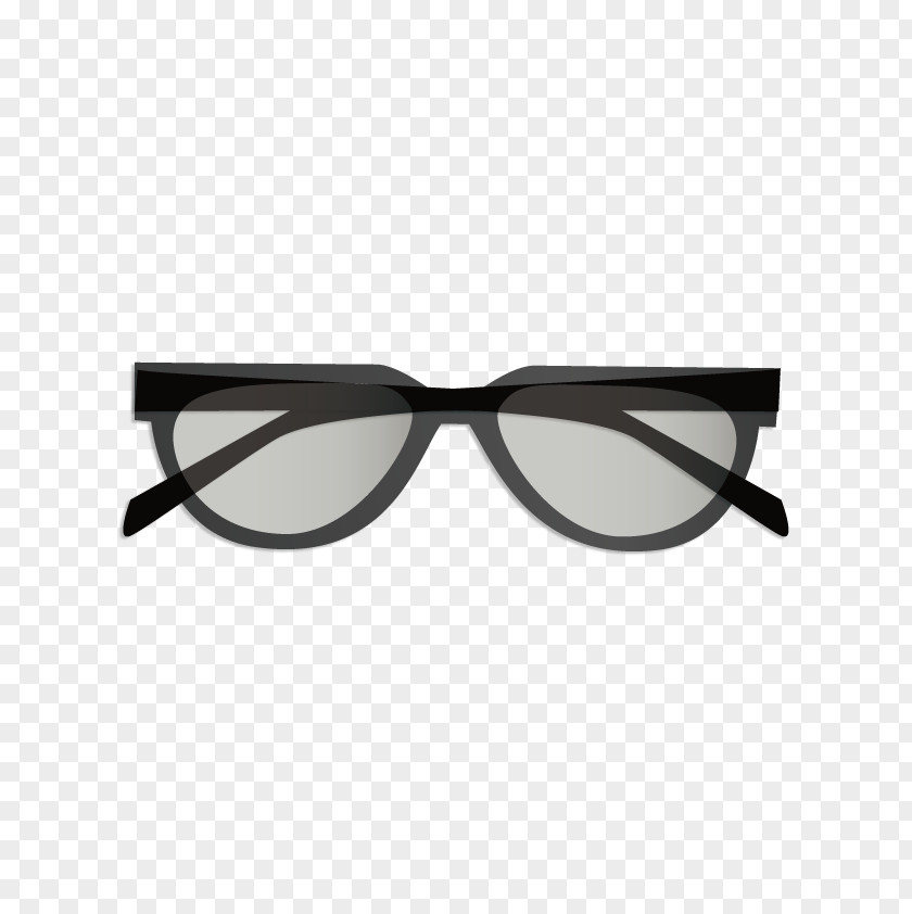 Vector Black Sunglasses Glasses Logo Optics PNG