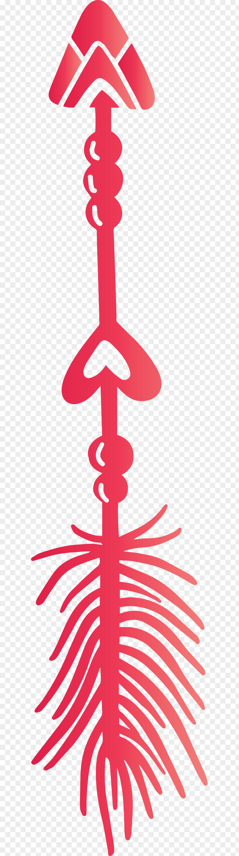 Boho Arrow Cute Hand Drawn PNG