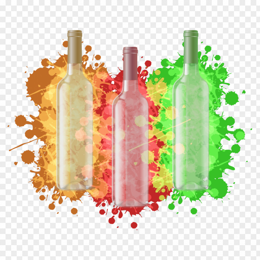 Bottle Painting PNG