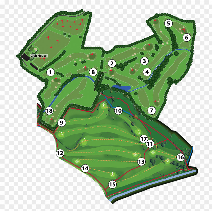 Golf Ravenmeadow Club Centre Course Tees PNG