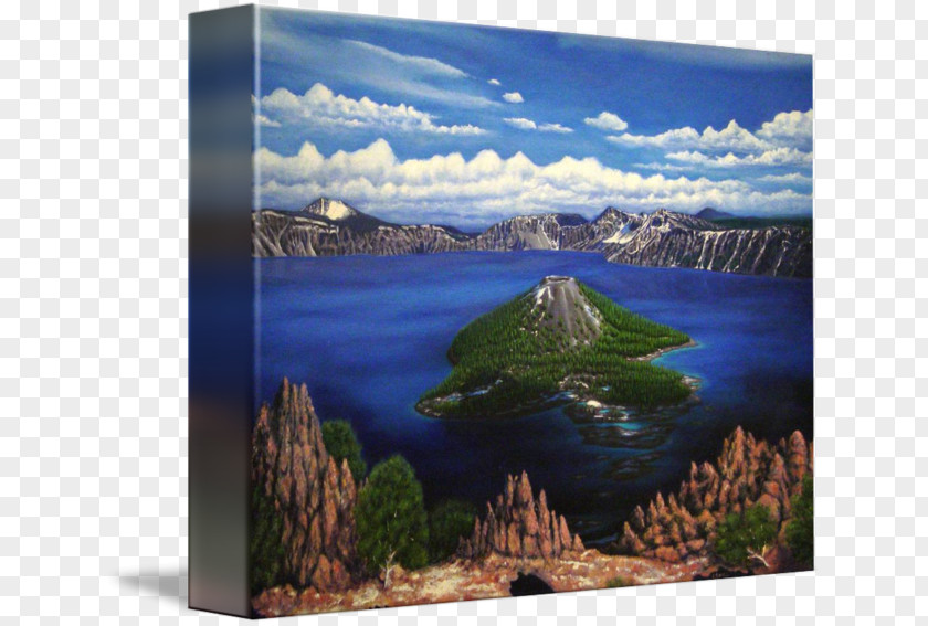 Painting Nature Ecosystem Picture Frames Inlet PNG