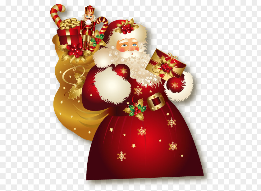 Santa Claus Greeting Card Christmas PNG