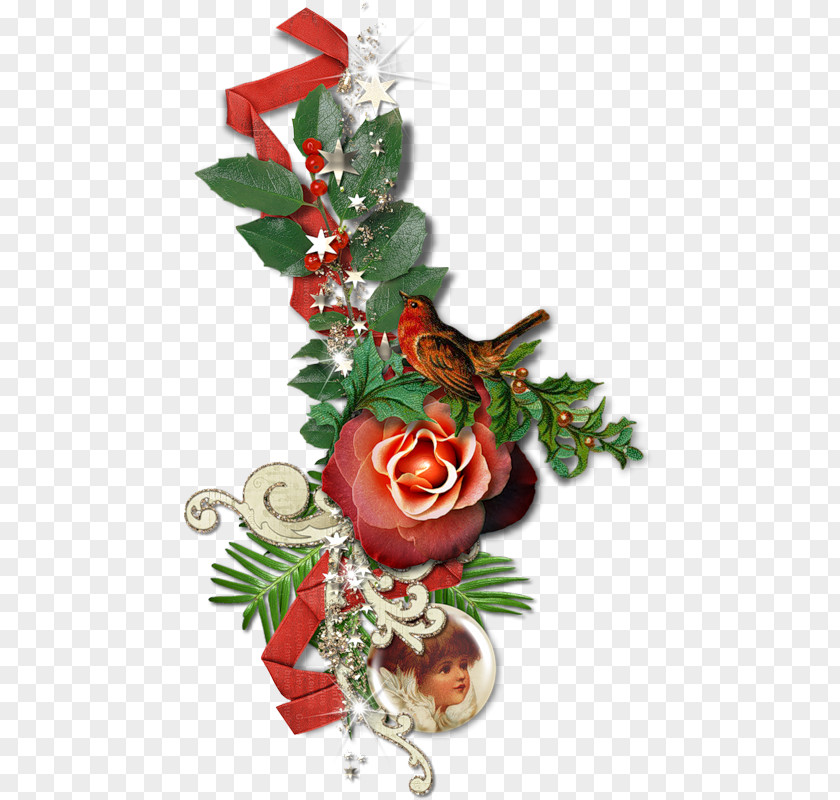 Christmas Ornament Floral Design Blog Clip Art PNG