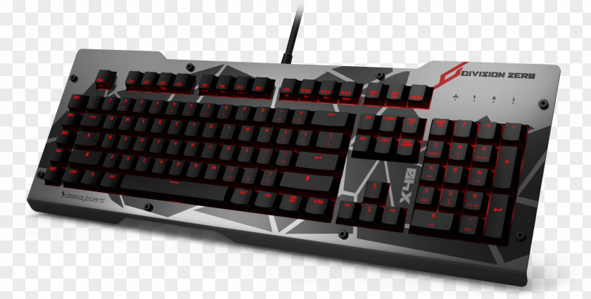 Computer Keyboard Das X40 Gaming Keypad Tom Clancy's The Division PNG