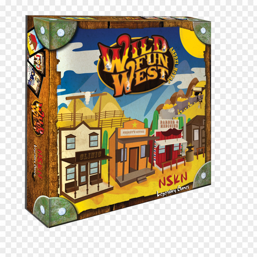 Fron The Dice Tower American Frontier Board Game United States PNG