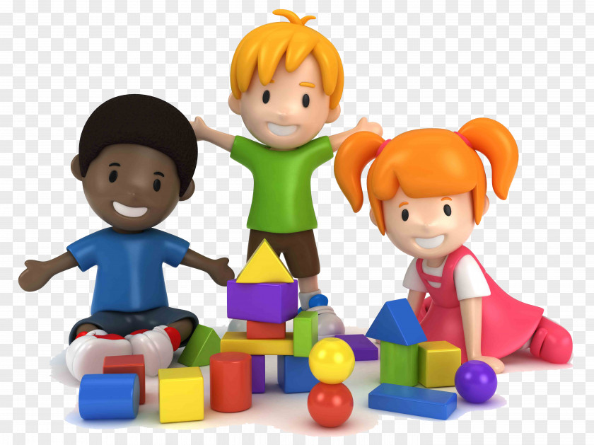Kids Playing Toy Block Play Child Clip Art PNG