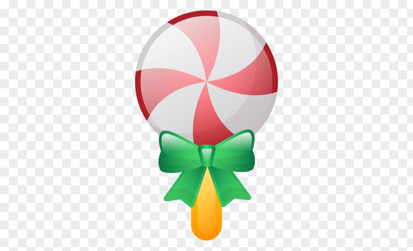 Lollipop Christmas Ornament PNG