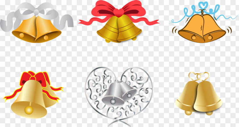 Six Bells Bell Clip Art PNG