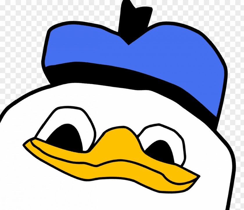 Donald Duck Hat Headgear Yellow Beak Clip Art PNG