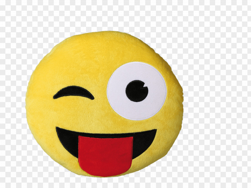 Home Decoration Materials Pillow Cushion Emoji Wink Emoticon PNG