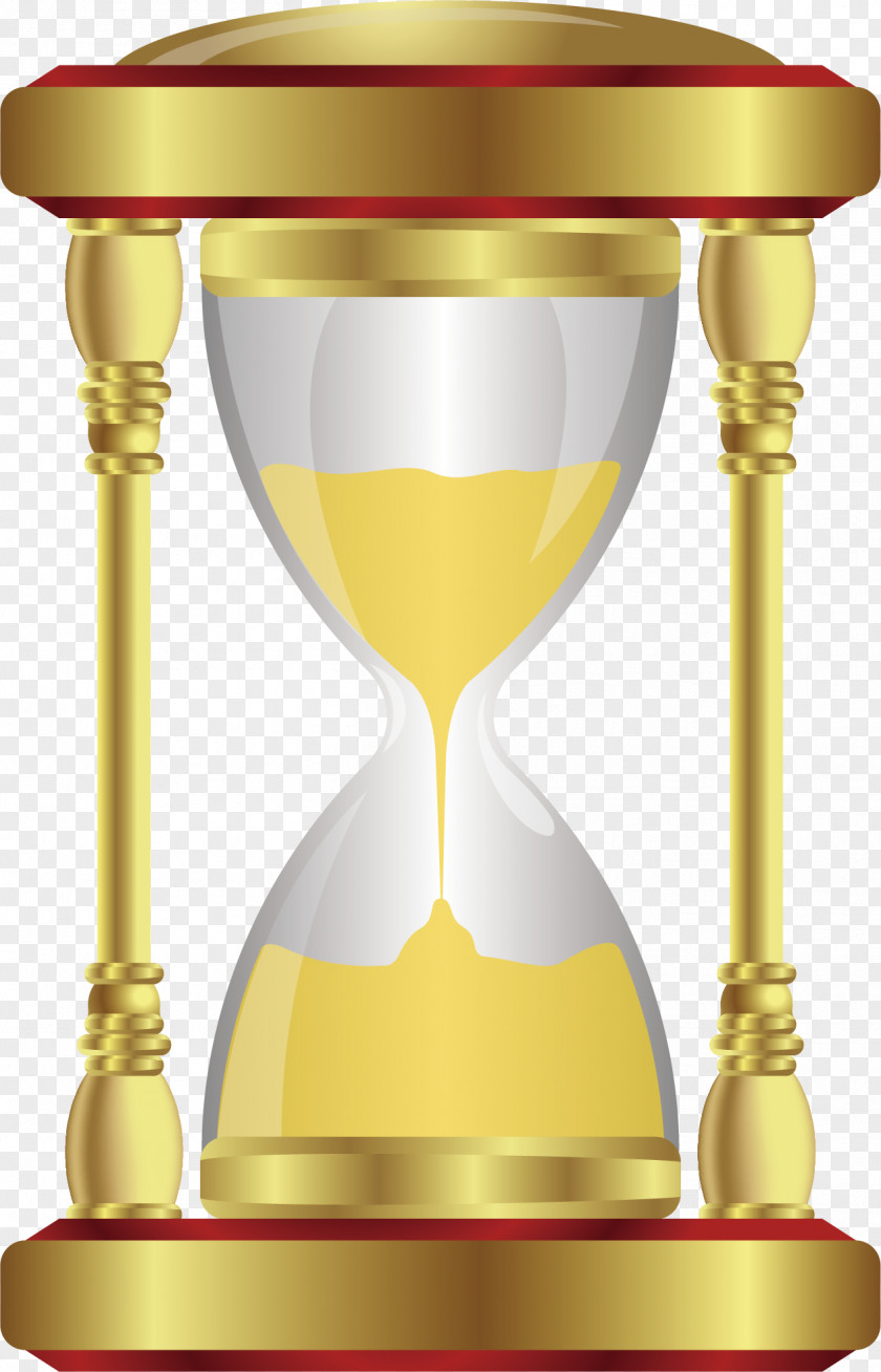 Hourglass Vector Element Time Clip Art PNG