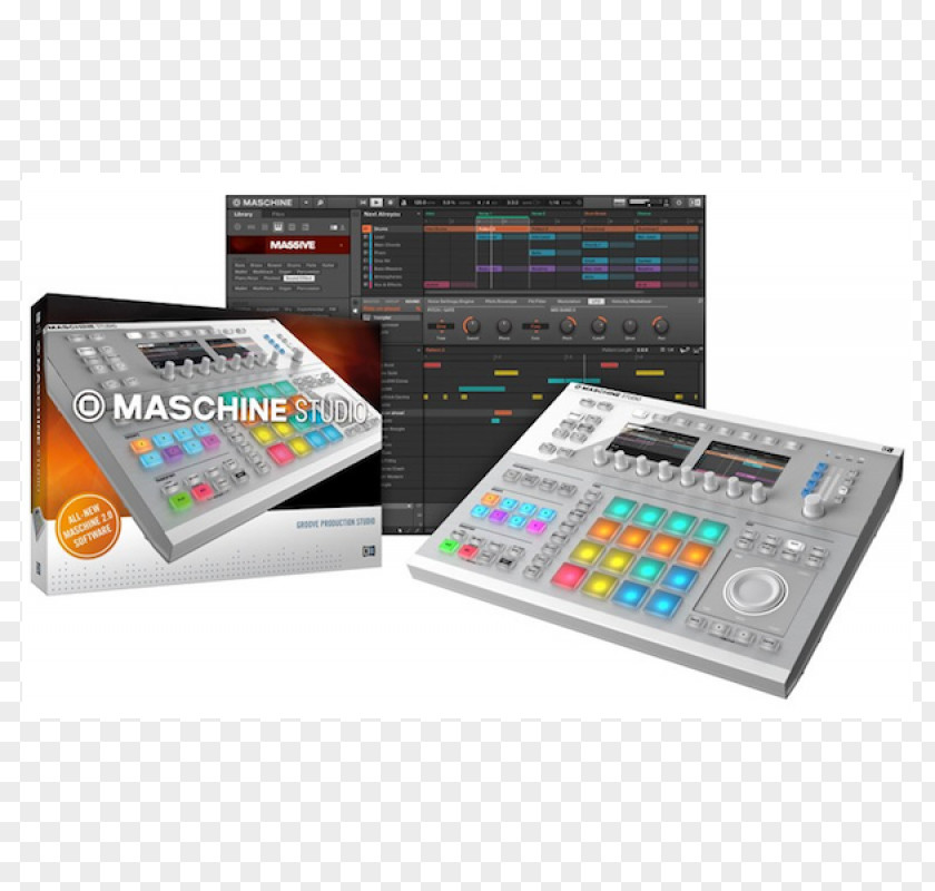 Musical Instruments Native Maschine Studio MIDI Controllers PNG