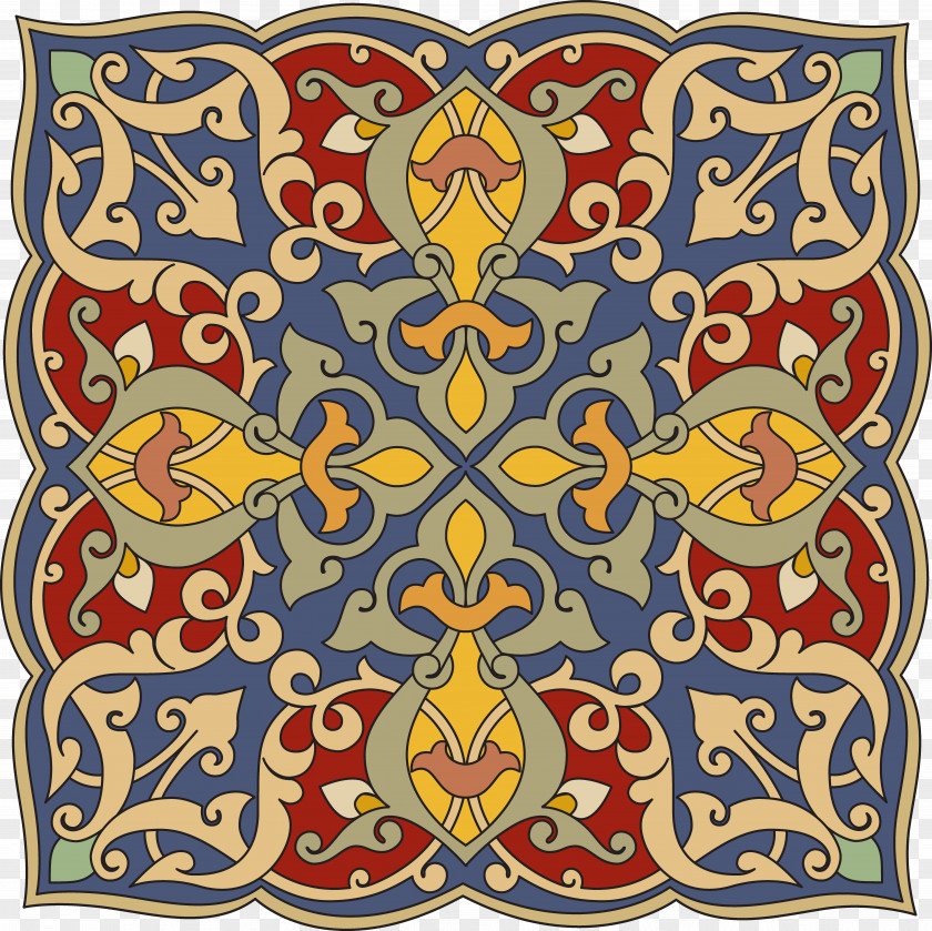 Ornament Arabesque Drawing PNG