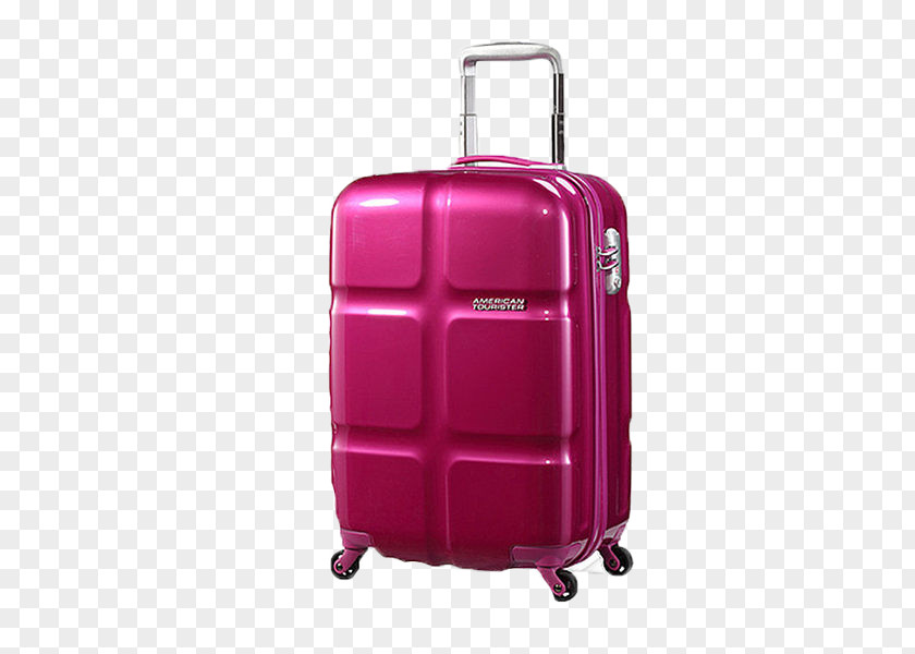 Pink American Tourister Luggage Brands Hand Samsonite Suitcase Baggage PNG