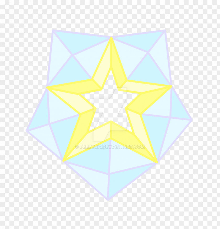 Red Star Line Triangle Area Point Symmetry PNG