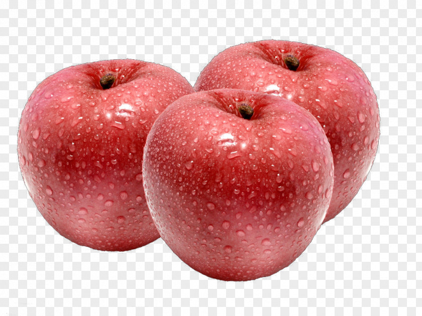 Three Apples Apple Fuji Auglis PNG