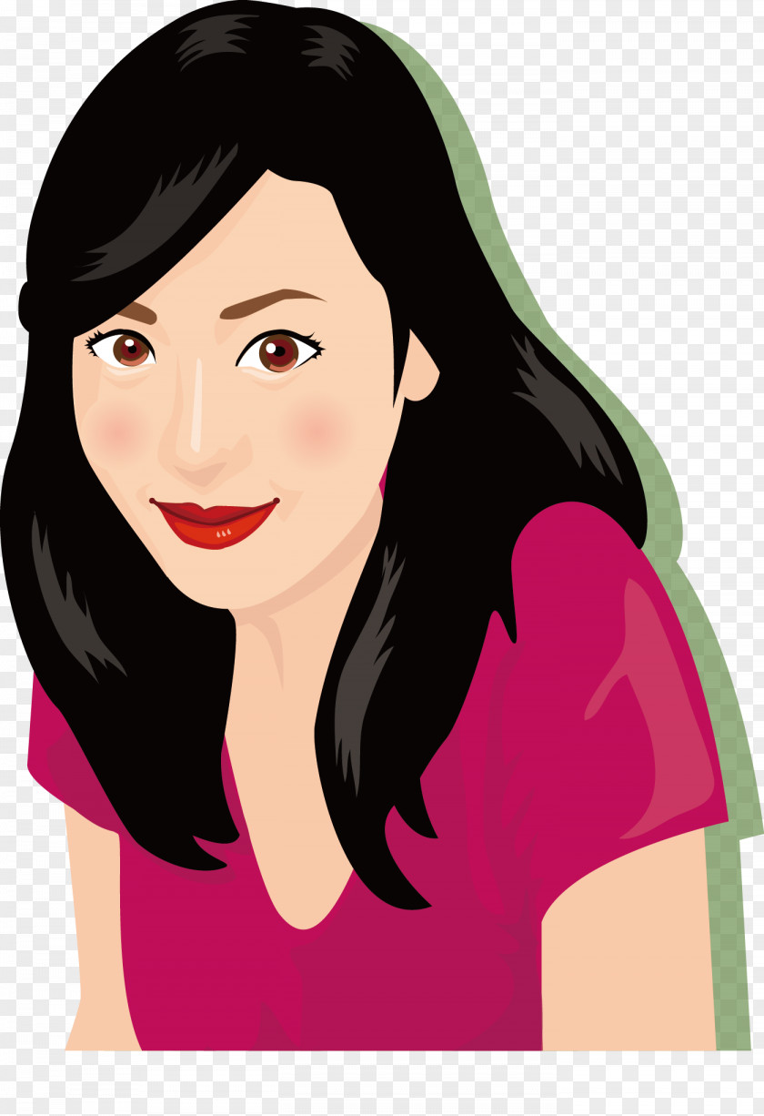 Beauty Star Face Euclidean Vector Download PNG